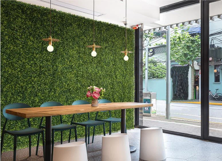 artificial grass wall