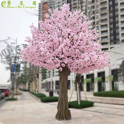 Japanese Silk Artificial Cherry Blossom Tree Flower Wedding Ornamental Decor Japanese Silk Artificial Cherry Blossom Tree Flower Wedding Ornamental Decor