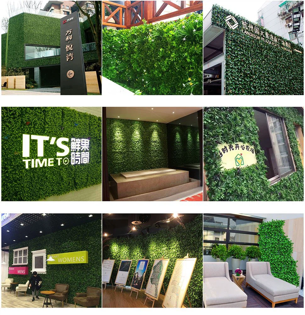applications of HAC artificial green walls