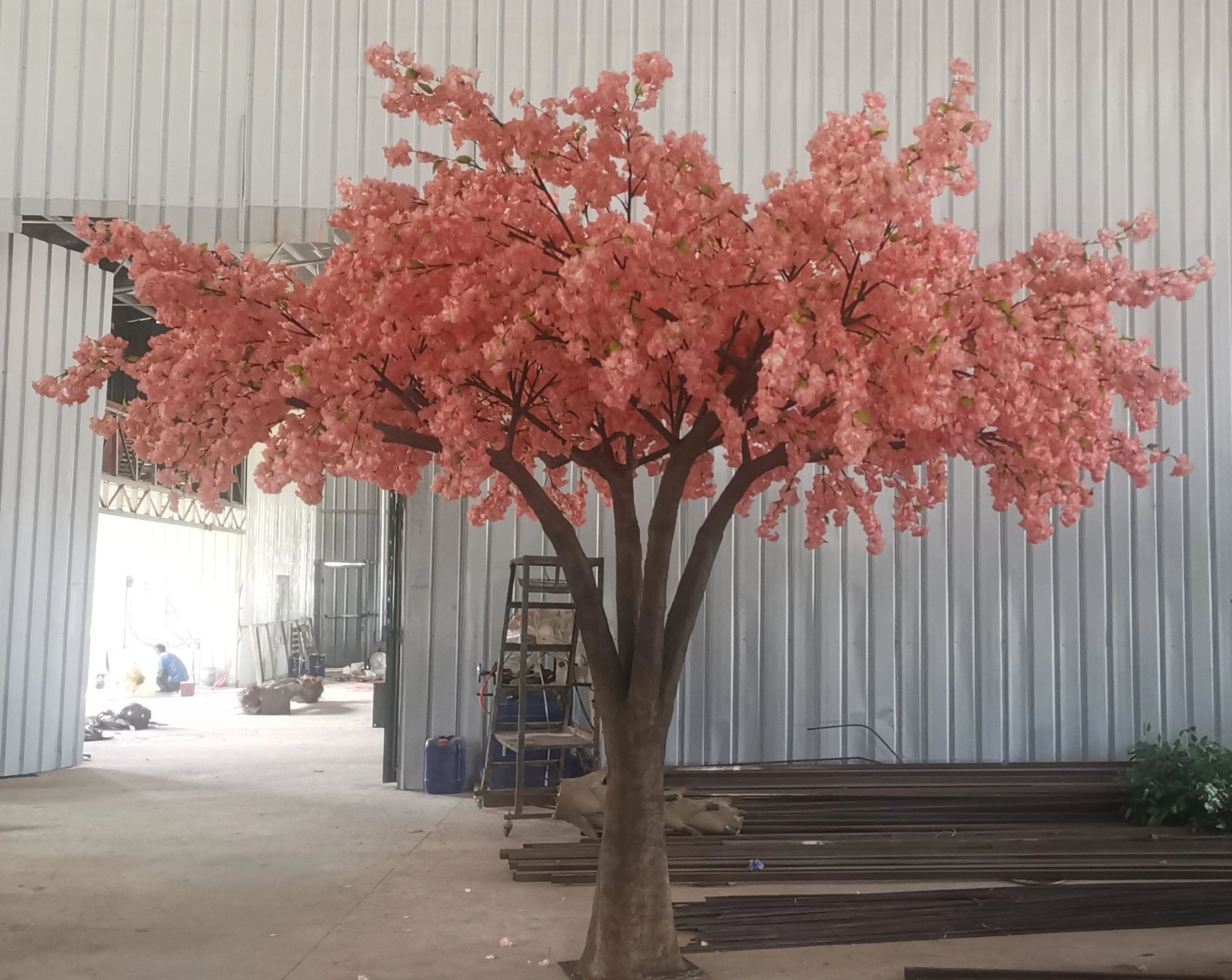 China Large Fake Cherry Blossom Tree Decor Suppliers, Manufacturers