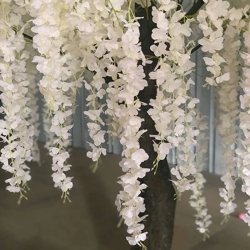 Artificial White Wisteria Tree 2 Artificial White Wisteria Tree 2
