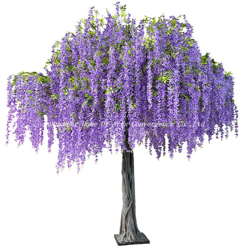 Fake Purple Wisteria Trees Fake Purple Wisteria Trees
