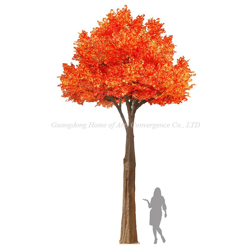 8m Tall Yellow Maple Fake Tree 1