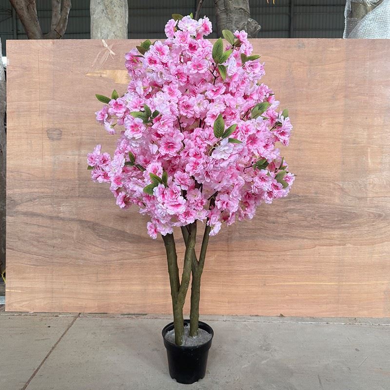 Faux Sakura Plant For Indoor Decoration suppliers