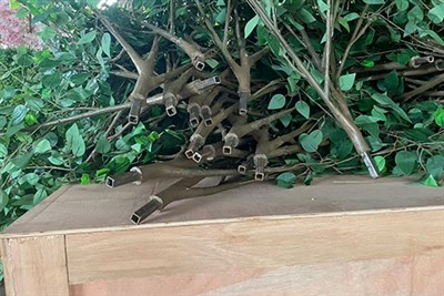 How To Pack Large Artificial Trees