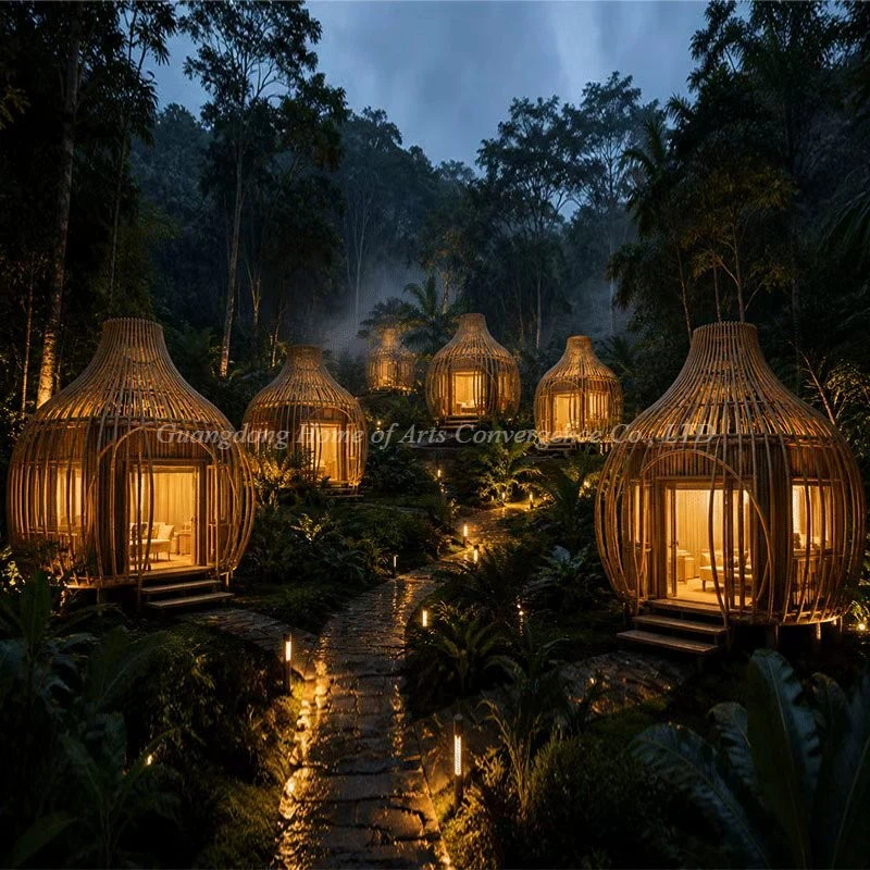 Low-Maintenance Tropical Birdcage Tree House factory