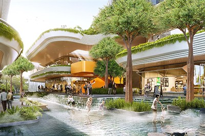 The Modern Mall's Green Transformation
