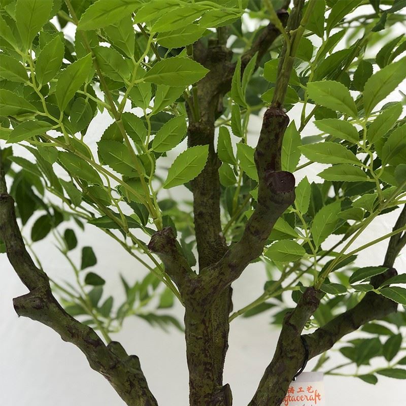 Premium Faux Elm Potted Plant