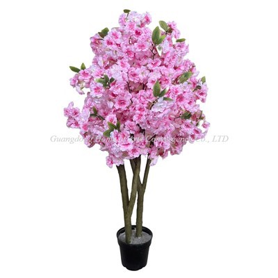Faux Sakura Plant For Indoor Decoration
