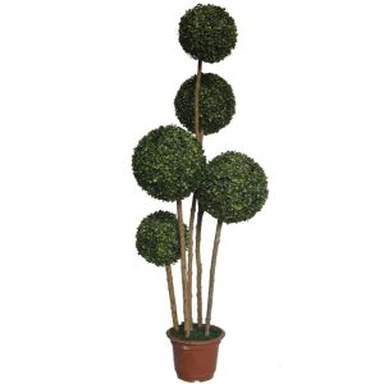 Artificial Grass Ball Topiary Tree