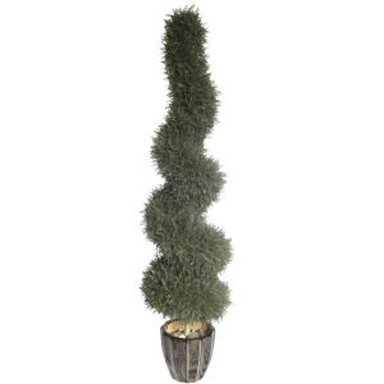 Artificial Topiary Spiral Cedar Tree