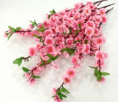 Fabric Peach Flower Branches