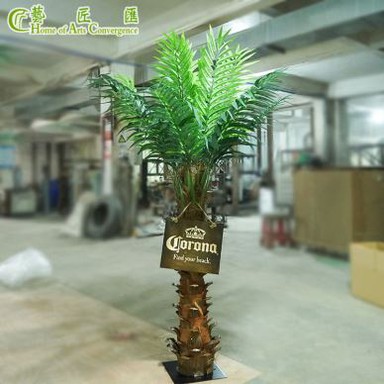 6ft Mini Fake Palm Tree Indoor Centerpiece Decoration