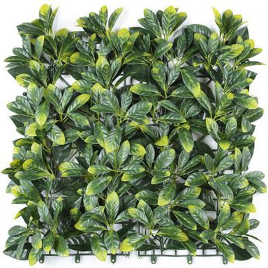 Artificial Plant Wall Hanging Panels Indoor Outdoor Osmanthus Leaves
