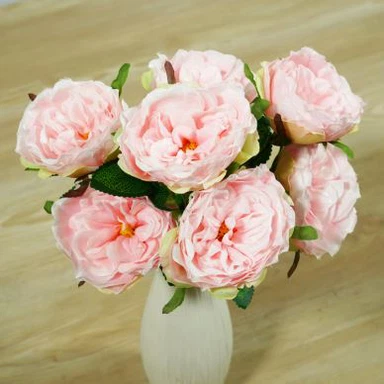Fake Austin Rose Wedding Bouquet