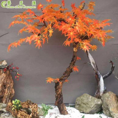 HAC Decorative Silk Maple Tree
