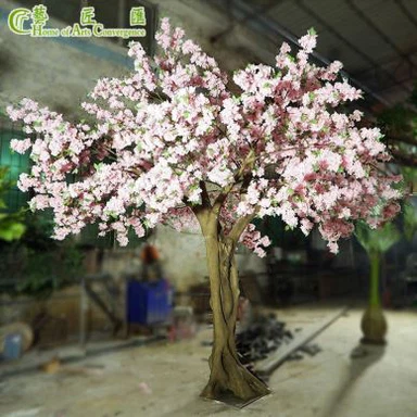 Large Custom Made Fake Cherry Blossom Tree