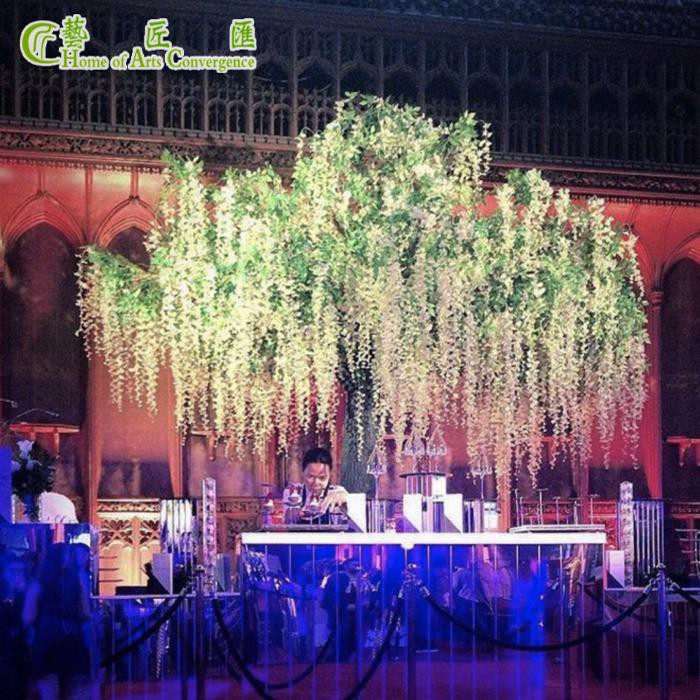 12ft Big Tree Artificial Wisteria Tree For Restaurant Decor