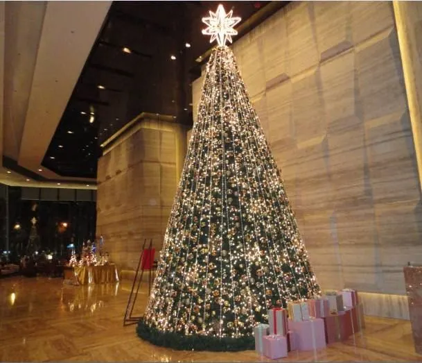 Giant Outdoor Commercial Lighting Christmas Tree