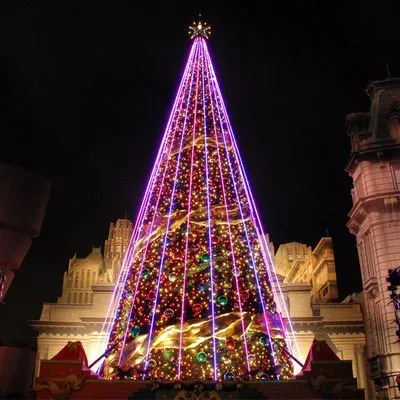 Giant Outdoor Commercial Lighting Christmas Tree