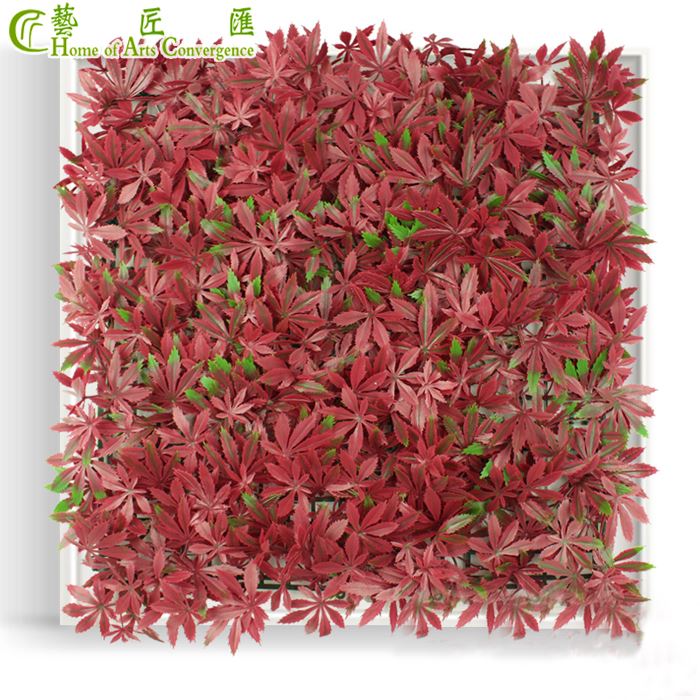 Interior Artificial Wall Decoration Environmental Plastic