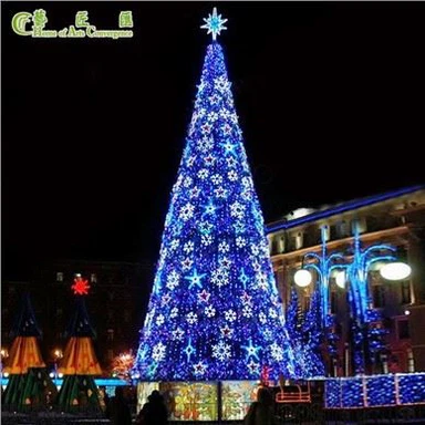 Animated Indoor Outdoor Giant Commercial Christmas Tree